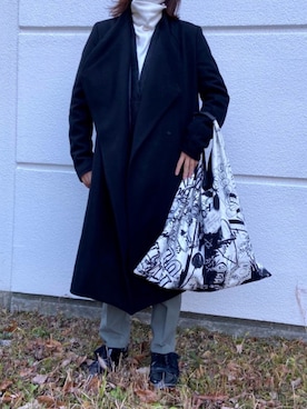 yuさん（レディース・150cm）の冬コーディネート