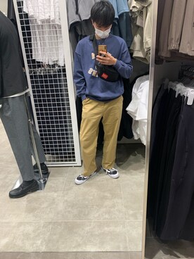 「WARP（ワープ）のアイテム」を使った、jack1117さん（メンズ・175cm）の春コーディネート