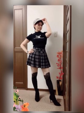 「D&G（ディーアンドジー）のアイテム（腕時計）」を使った、Chosenさん（レディース・153cm）の春コーディネート