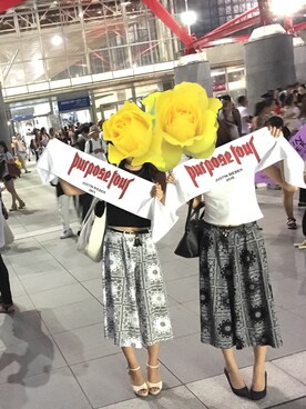 「VENCE（ヴァンス）のアイテム（パンツ）」を使った、ssakiiさん（レディース・163cm）の春コーディネート