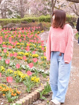 おきみ。さん（レディース・158cm）の春コーディネート