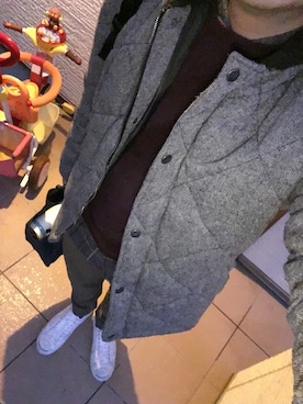 ばっしーさん（メンズ・160cm）の冬コーディネート