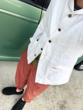 「POINTER（ポインター ）のアイテム」を使った、ばっしーさん（メンズ・160cm）の春コーディネート