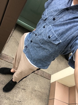 ばっしーさん（メンズ・160cm）の夏コーディネート