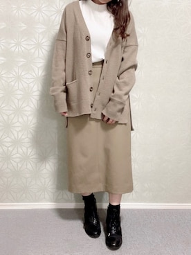 ワンピース ドレスを使った オフィスカジュアル のレディース人気ファッションコーディネート Wear