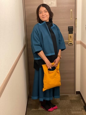 「新宿高島屋」｜姫👸さん（レディース・154cm）の冬コーディネート