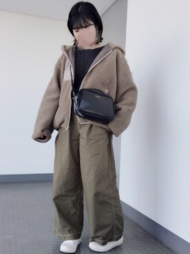 ビ﹏台湾人日本在住さん（レディース・152cm）の冬コーディネート