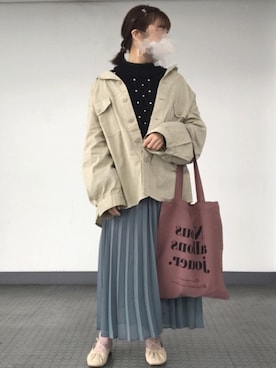 ビ﹏台湾人日本在住さん（レディース・152cm）の春コーディネート