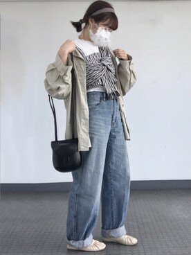 ビ﹏台湾人日本在住さん（レディース・152cm）の春コーディネート