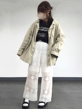 ビ﹏台湾人日本在住さん（レディース・152cm）の春コーディネート