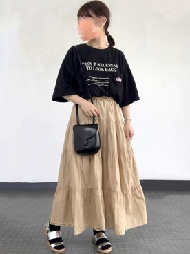 ビ﹏台湾人日本在住さん（レディース・152cm）の夏コーディネート