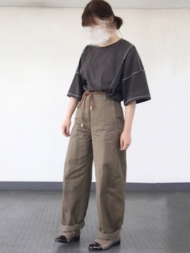 ビ﹏台湾人日本在住さん(レディース・152cm)の春コーディネート