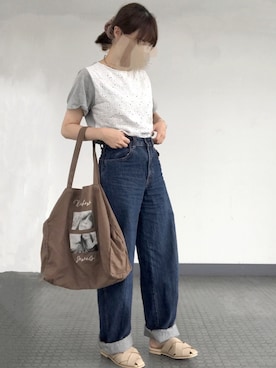 ビ﹏台湾人日本在住さん（レディース・152cm）の夏コーディネート