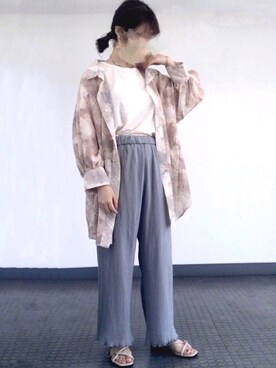 ビ﹏台湾人日本在住さん（レディース・152cm）の夏コーディネート