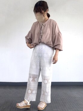 ビ﹏台湾人日本在住さん(レディース・152cm)の夏コーディネート