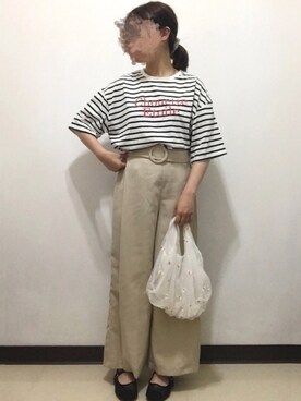 ビ﹏台湾人日本在住さん（レディース・152cm）の夏コーディネート