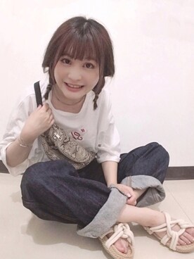 ビ﹏台湾人日本在住さん（レディース・152cm）の夏コーディネート