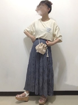 ビ﹏台湾人日本在住さん（レディース・152cm）の夏コーディネート