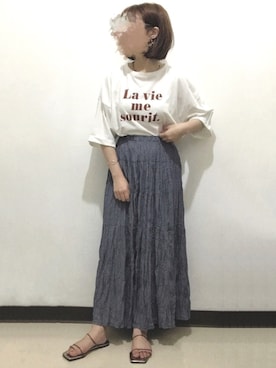 ビ﹏台湾人日本在住さん（レディース・152cm）の夏コーディネート