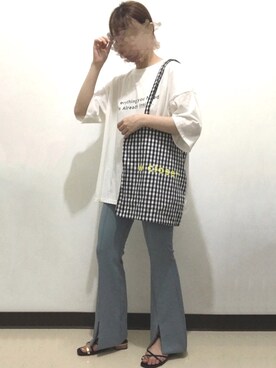 ビ﹏台湾人日本在住さん（レディース・152cm）の夏コーディネート