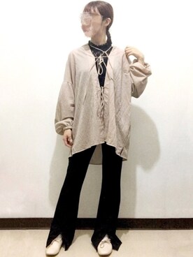 ビ﹏台湾人日本在住さん（レディース・152cm）の秋コーディネート