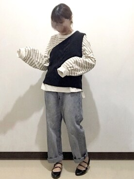 ビ﹏台湾人日本在住さん（レディース・152cm）の秋コーディネート