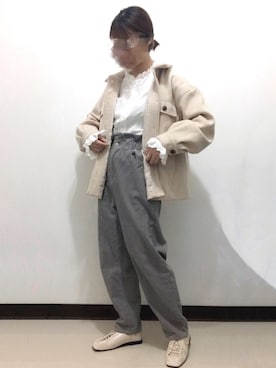 ビ﹏台湾人日本在住さん(レディース・152cm)の秋コーディネート