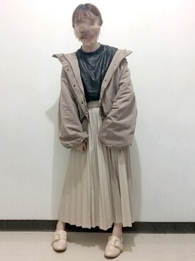 ビ﹏台湾人日本在住さん（レディース・152cm）の秋コーディネート