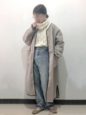 ビ﹏台湾人日本在住さん（レディース・152cm）の秋コーディネート