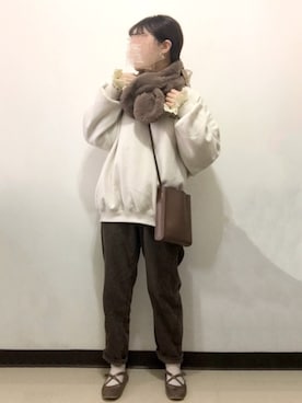 ビ﹏台湾人日本在住さん（レディース・152cm）の冬コーディネート