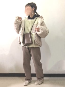 ビ﹏台湾人日本在住さん(レディース・152cm)の冬コーディネート