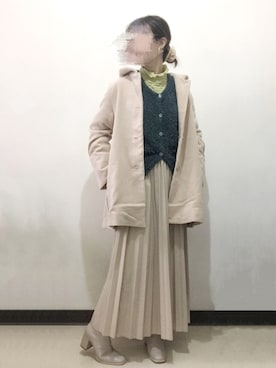 ビ﹏台湾人日本在住さん（レディース・152cm）の冬コーディネート