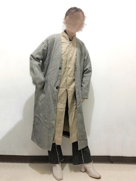 「SO（エスオー）のアイテム（トップス）」を使った、ビ﹏台湾人日本在住さん（レディース・152cm）の冬コーディネート