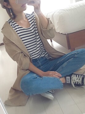 Miyu Yamaokaさん（レディース・162cm）の秋コーディネート