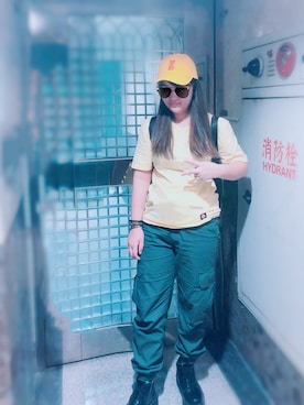 Bear Liuさんのコーディネート