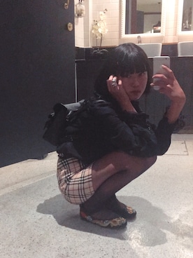 「Ted Baker（テッドベーカー）のアイテム」を使った、Aoiさん（レディース・157cm）の夏コーディネート