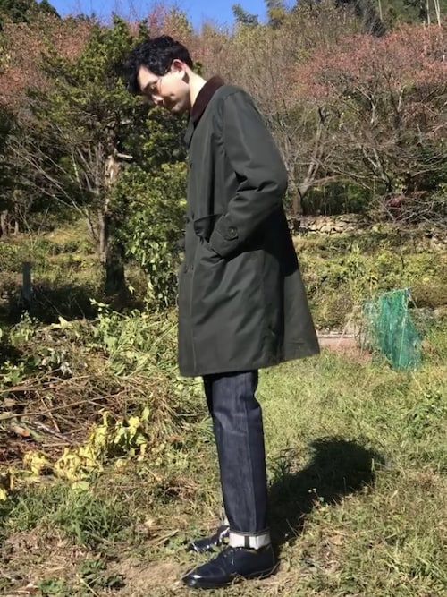 takukuru|Barbourのステンカラーコートを使ったコーディネート - WEAR