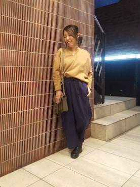 「Blundstone（ブランドストーン）のアイテム」を使った、yamaayuさん（レディース・151cm）の冬コーディネート