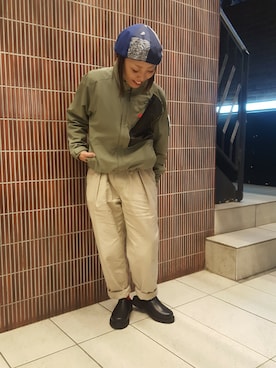 「Vernacolo（ベルナコッロ）のアイテム」を使った、yamaayuさん（レディース・151cm）の春コーディネート