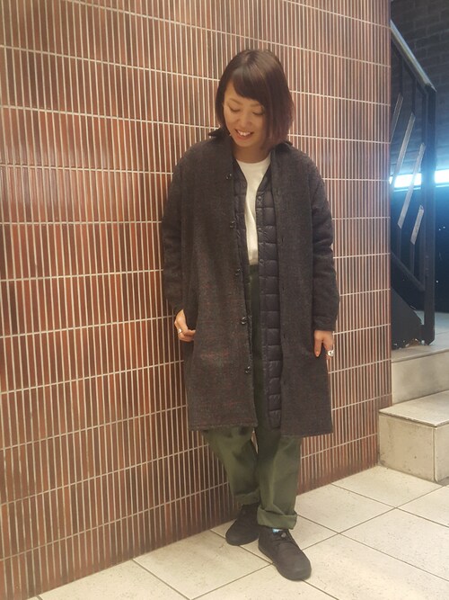 Yamada Beaver渋谷店 Dantonのダウンジャケット コートを使ったコーディネート Wear