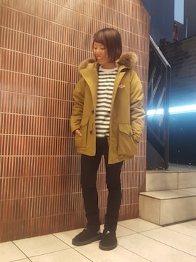 「SPELLBOUND（スペルバウンド）のアイテム」を使った、yamaayuさん（レディース・151cm）の秋コーディネート