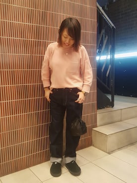 「BURLAP OUTFITTER（バーラップアウトフィッター）のアイテム」を使った、yamaayuさん（レディース・151cm）の冬コーディネート