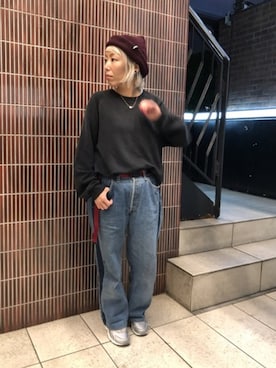 「is-ness（イズネス）のアイテム」を使った、yamaayuさん（レディース・151cm）の秋コーディネート