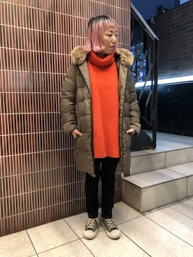 「SPELLBOUND（スペルバウンド）のアイテム」を使った、yamaayuさん（レディース・151cm）の秋コーディネート