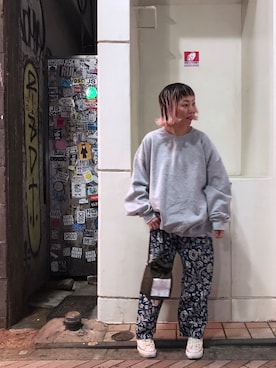 「TOWNCRAFT（タウンクラフト）のアイテム」を使った、yamaayuさん（レディース・151cm）の冬コーディネート