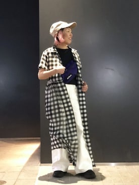 「FANEUIL（ファヌル）のアイテム」を使った、yamaayuさん（レディース・151cm）の春コーディネート