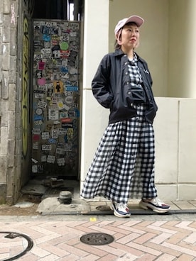 「BURLAP OUTFITTER（バーラップアウトフィッター）のアイテム」を使った、yamaayuさん（レディース・151cm）の春コーディネート