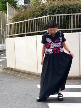 「BEAVER（ビーバー）のアイテム（アクセサリー）」を使った、yamaayuさん（レディース・151cm）の春コーディネート