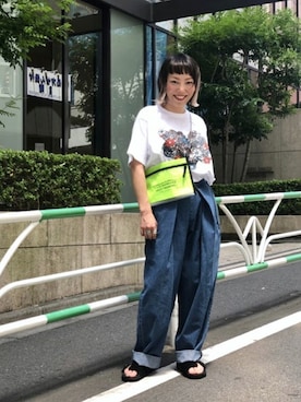 yamaayuさん（レディース・151cm）の夏コーディネート