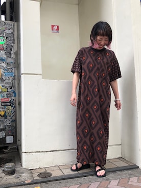 「Chaco（チャコ）のアイテム」を使った、yamaayuさん（レディース・150cm）の夏コーディネート